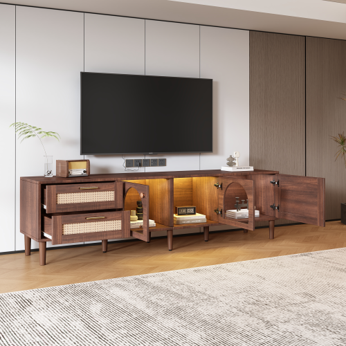 Dimakai Modern Contemporary Brown TV stand