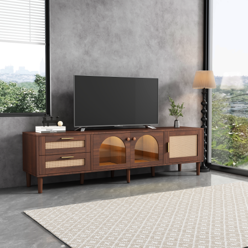 Dimakai Modern Contemporary Brown TV stand
