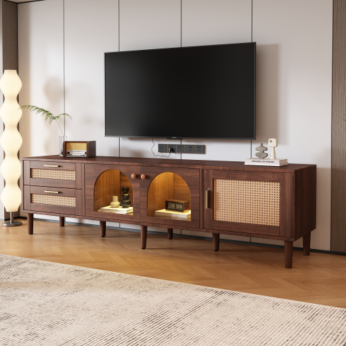 Dimakai Modern Contemporary Brown TV stand