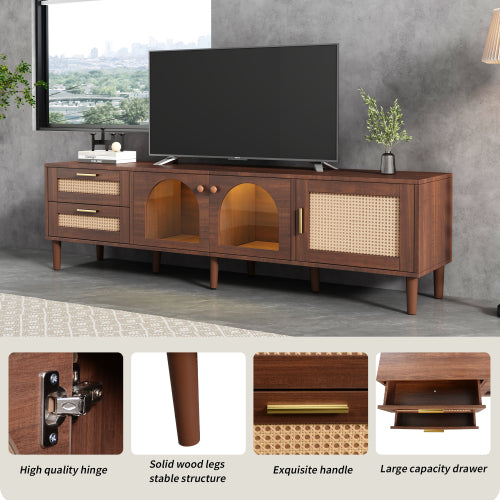 Dimakai Modern Contemporary Brown TV stand
