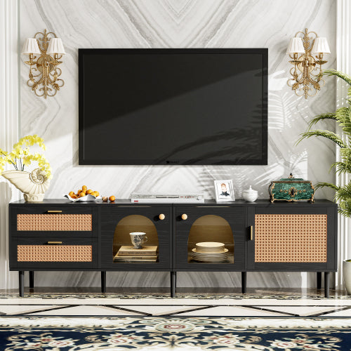 Dimakai Modern Contemporary Brown TV stand