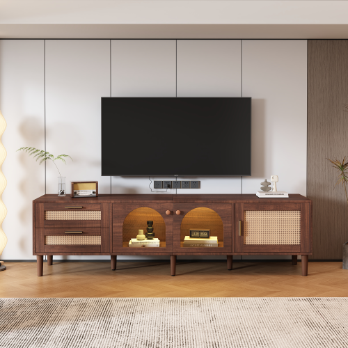 Dimakai Modern Contemporary Brown TV stand