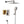 2-Spray Wall Mount 10 in. Fixed Shower Head and Handheld Dual Shower Head 1.8 GPM in Brushed Nickel