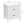 Versatile Solid Wood White Night Stand, Bedside Table
