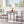 3-Piece Kitchen Dining Room Table Set Retro Brown chair