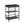 Dimakai Brown Composite Base with Particleboard Laminate Top Rolling Kitchen Cart
