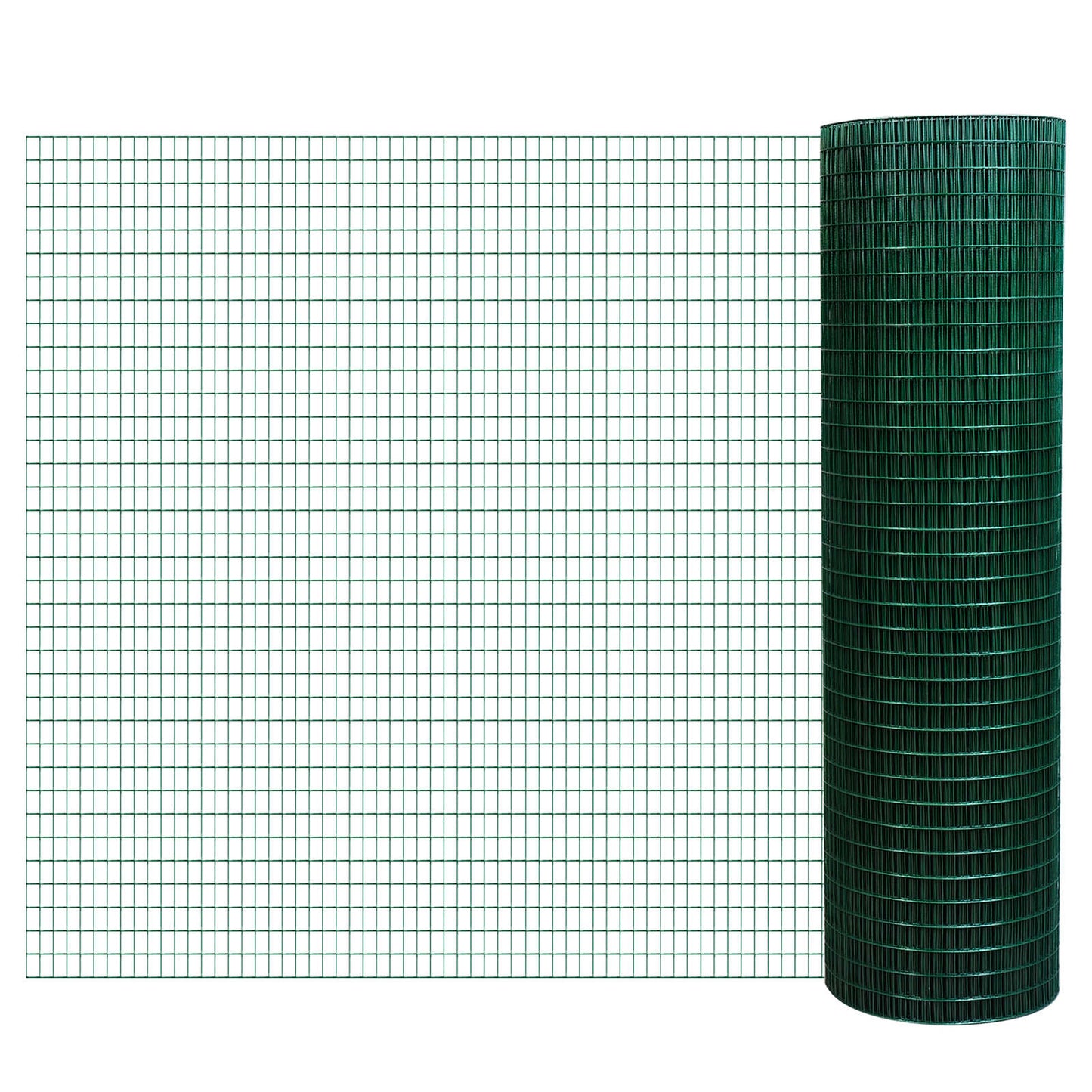 98' L x 35.5inches H Hardware Cloth, 1/2 x 1 Inch Wire Mesh Fence Netting Roll for Aviary, Chicken Coop, Rabbit Hutch, Animal, Garden Protection