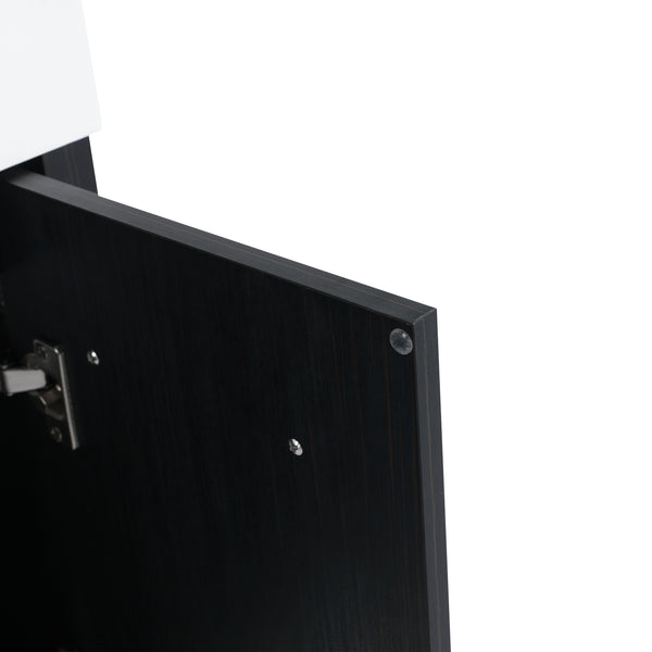 24 Inch Wall-mounted Bathroom Vanity (Only the Cabinet Body, No Top Sink)