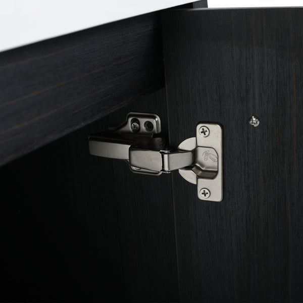 24 Inch Wall-mounted Bathroom Vanity (Only the Cabinet Body, No Top Sink)