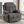 Dimakai Gray Velvet Upholstered Swivel Massage chair