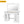 Dimakai 43.3-in White Makeup Vanity
