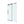 48 in. W x 76 in. H Frameless Sliding Shower Door in Matte Black/Brushed Nickel with Fluted Tempered Glass, Rust-Resistant Hardware